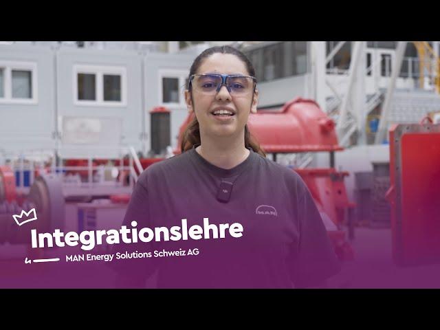 Lehre mal anders: die Integrationslehre - MAN Energy Solutions Schweiz AG | Lehrstellenvideo |Yousty