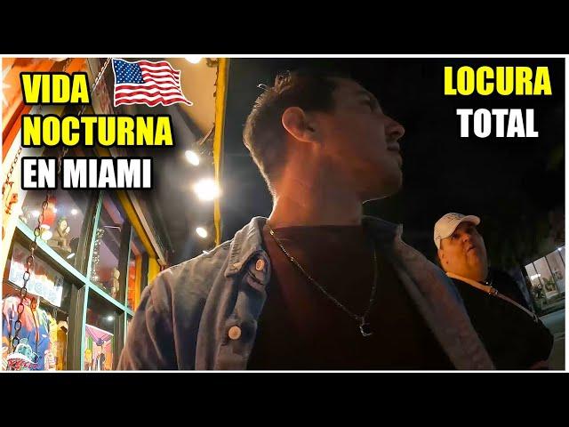 Así es la VIDA NOCTURNA en MIAMI - EL BARRIO MÁS PELIGROSO de MIAMI. QUEDAMOS LOCOS en ESTE LUGAR.