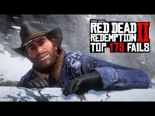 TOP 175 FUNNIEST FAILS IN RED DEAD REDEMPTION 2