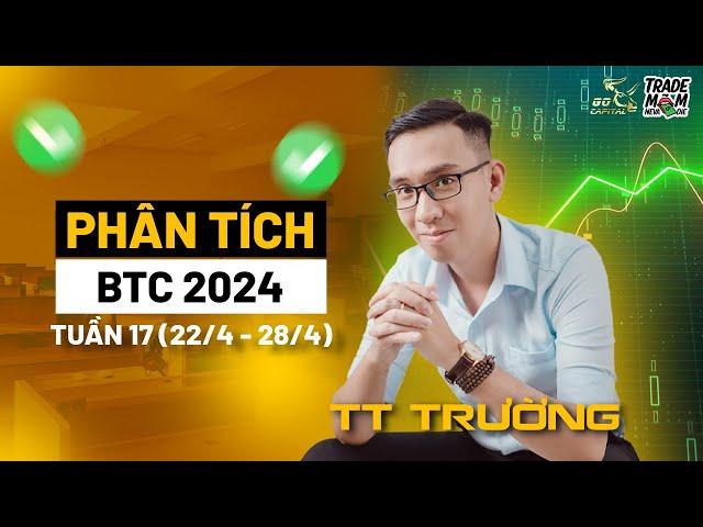 Phân tích BTC 2024 Tuần 17 (22/4 - 28/4) | Go Capital