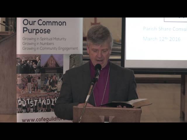 Parish Share Consultation Morning - Welcome & Opening Prayer - Bishop of Guildford