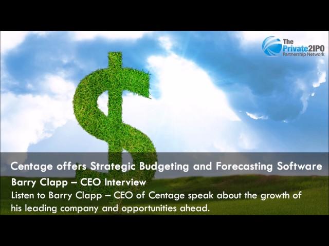 Centage offers Strategic Budgeting and Forecasting Software