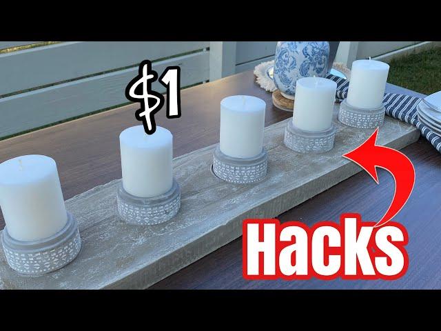 5 Shocking DOLLAR Store DIY Home Decor HACKS You NEED to Try