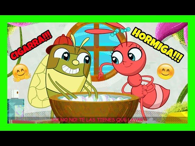 La CIGARRA y la HORMIGA | Cancion Infantil | Tututras TV