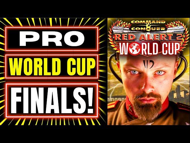 Pro Red Alert 2: World Cup Finals! - 1v1 Tournament | 2023 GAME OF THE YEAR (Yuri's Revenge)