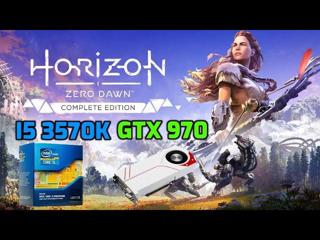 Horizon Zero Dawn - i5 3570k@stock - GTX 970 OC - 16GB DDR3