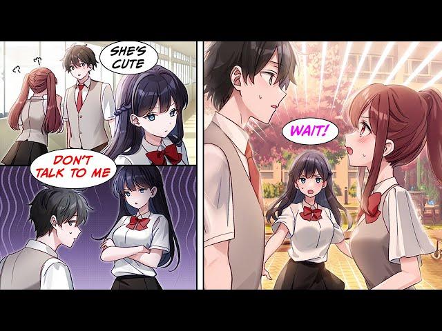 [Manga Dub] The girl I live with is a TSUDERE and gets jealous when a girl asks me out... [RomCom]