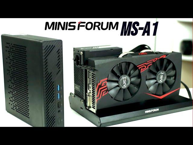 Ultra Fast Mini PC Minisforums MS-A1 With GPU support