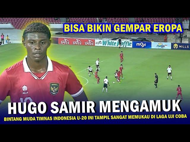  BEK MUSUH DIBUAT MELONGO !! Aksi Kelas Dunia Hugo Samir di UJI COBA Timnas Indonesia U-20 vs Fiji