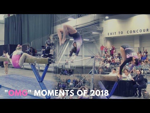 The Best of "OMG" Moments of 2018 | Gymnastics Bloopers and Crazy Falls