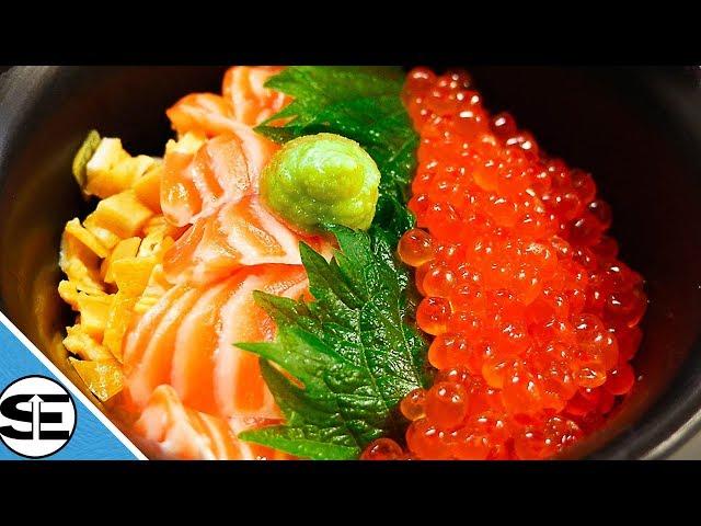 Salmon Donburi - Incredibly Easy Salmon Sashimi Recipe! - Straight Up Eats