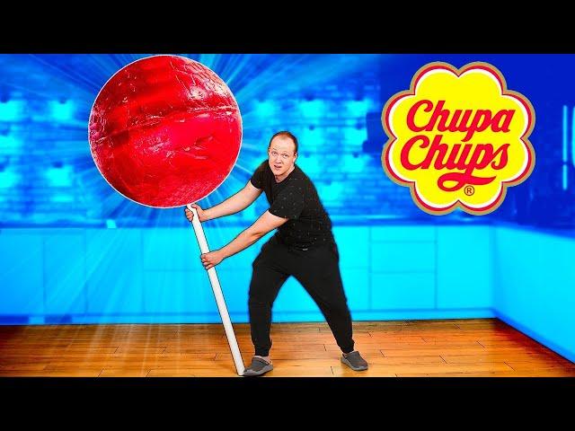 Riesen Chupa Chups | So bauen Sie das größte DIY- Chupa Chups der Welt von VANZAI