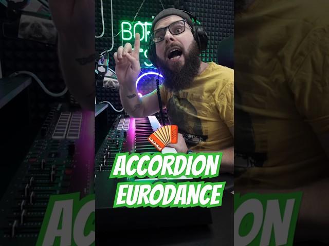 ACCORDION🪗EURODANCE! #cover #remix #music #borshetskiy #shorts