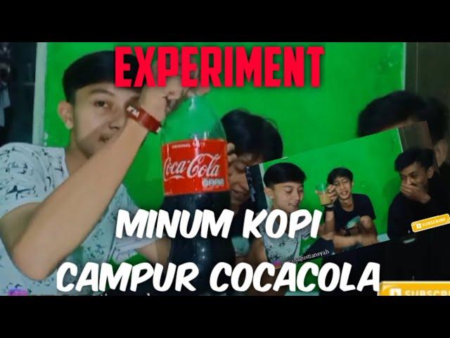 CHALLENGE MINUM KOPI CAMPUR COCA-COLA‼️