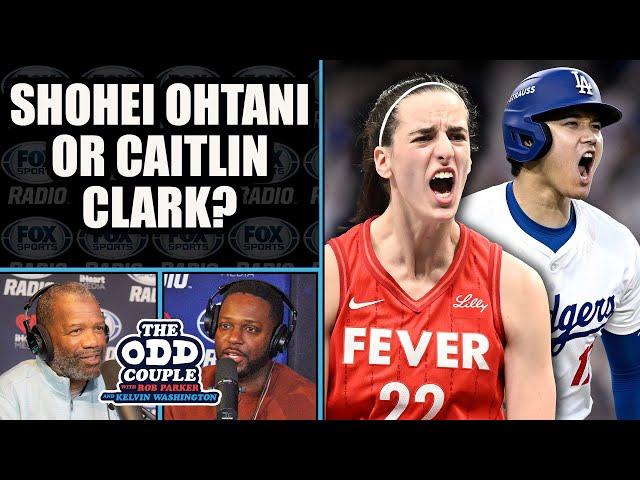 Caitlin Clark Over Shohei Ohtani for Time Athlete of the Year? | THE ODD COUPLE