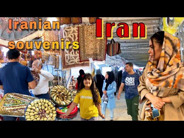 WALK in the Exhibition of Iranian handicrafts and home businesses| Isfahan-Baharestan2022