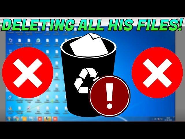 ACCESSING SCAMMERS PC! FILES DESTROYED!!