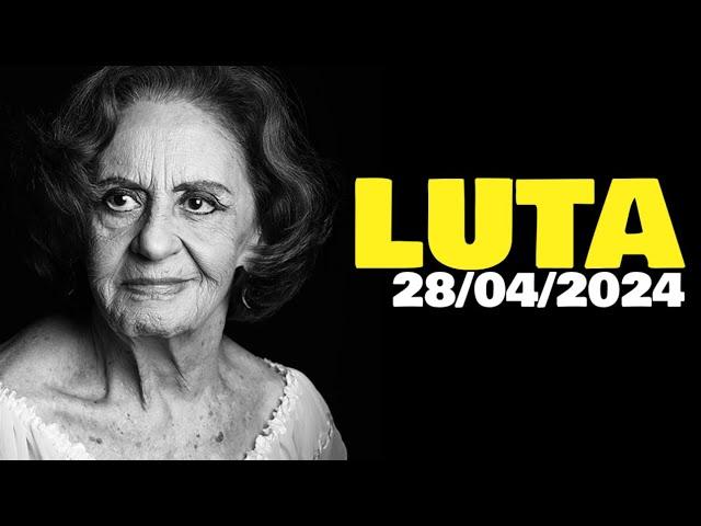 Nesse domingo Infelizmente aos 96 anos nossa atriz Laura Cardoso após diagnóstico médico hoje acont