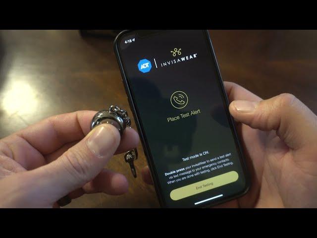 How to: How to connect Invisawear Smart Jewelry to a cellphone