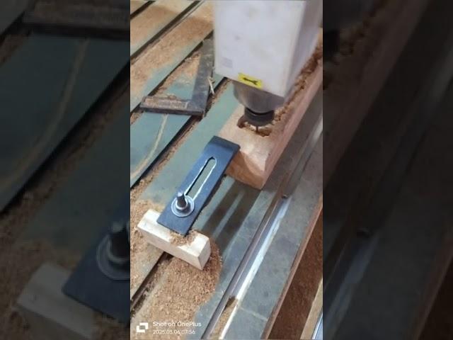 Making of wooden lion leg CNC carving...