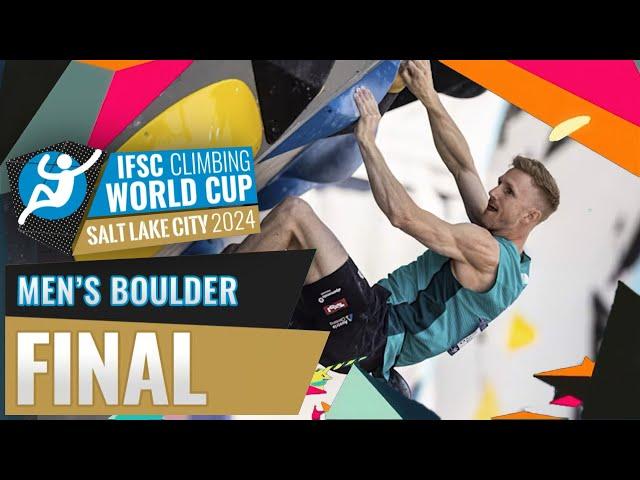IFSC Men's Final World Cup Salt Lake City 2024
