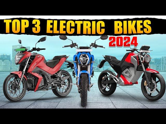 Top 3 Electric Bike In India 2024 | Electric Bikes India | EV Hindi