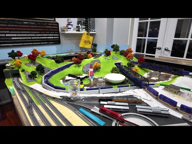 Pocket 3 and running n scale trains