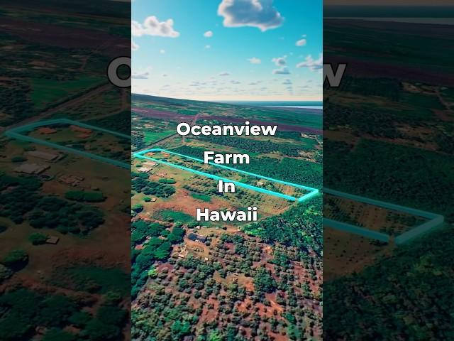 Ocean View Farm Land for Sale in HAWAII • LANDIO