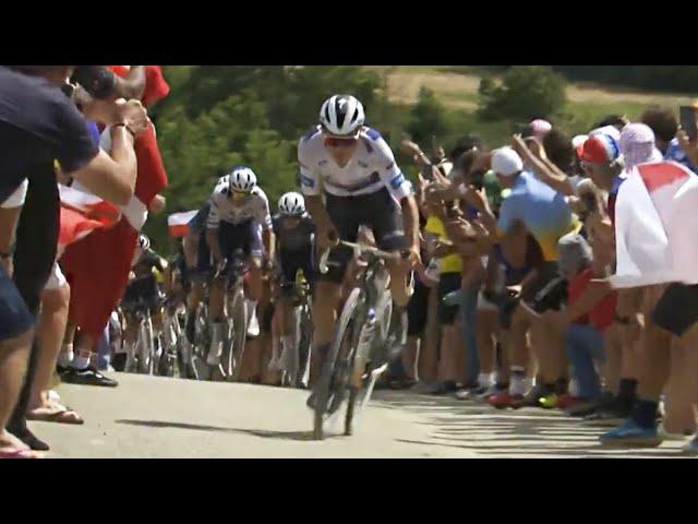 TOUR DE FRANCE 2024 - Remco show ? La violente attaque d'Evenepoel dans les chemins blancs