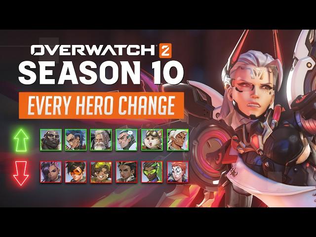 Overwatch 2 - EVERY HERO CHANGE for Season 10