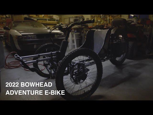 The 2022 Bowhead Reach Universal Seating Adventure E-bike #adventure #gorving #ebike