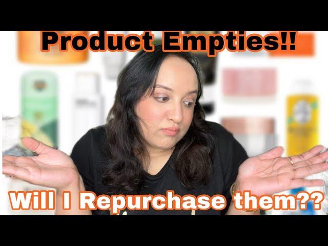 All the products I used up this month | Mini Reviews, Repurchase or Not? Saher Saba