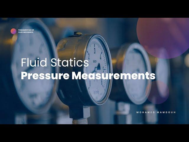 Section 4 Pressure Measurements Devices