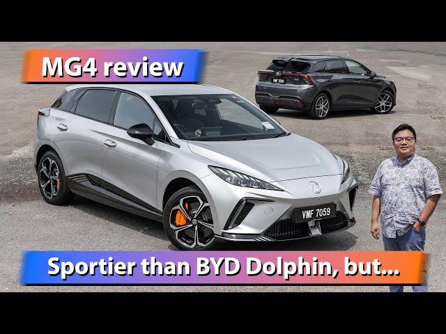 2024 MG4 Malaysian review - sportier than BYD Dolphin, but...