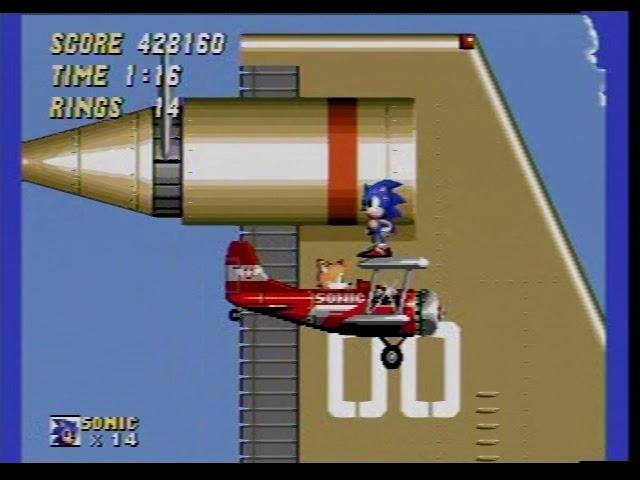 Sonic the Hedgehog 2 (1992) Longplay Fail Part 3