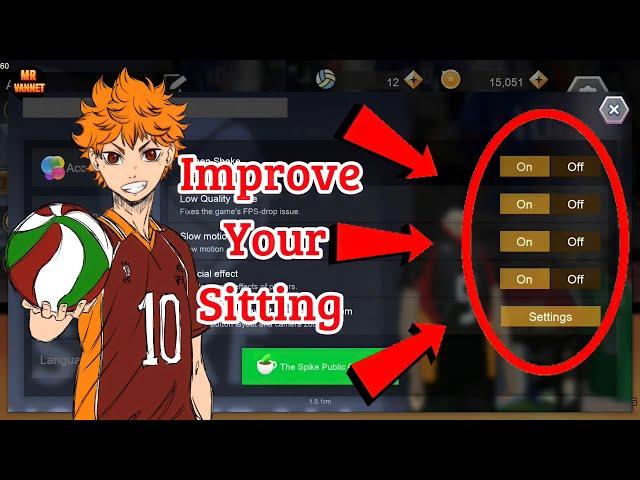 How to improve your sitting in the spike | Mobile game 2022