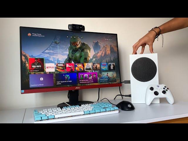 Arme El SET UP GAMER MAS BARATO Con XBOX SERIES S.....