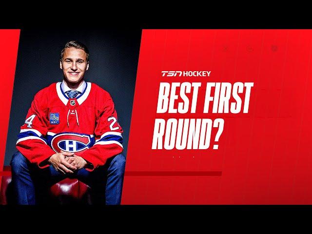 Which Canadian team had the best opening round at 2024 NHL Draft?