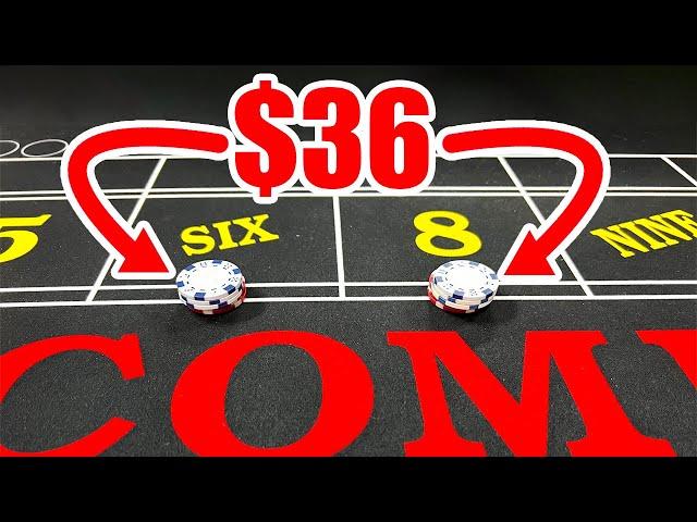 This Craps Strategy only need $36 to Profit