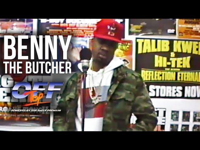 Benny the Butcher - "Off Top" Freestyle (Top Shelf Premium)