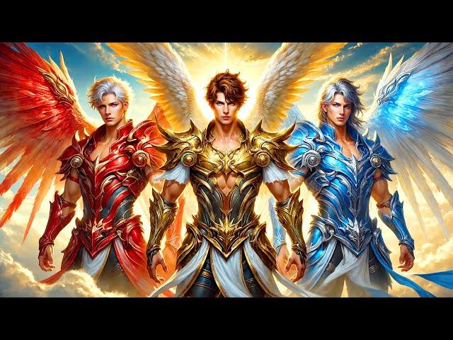 ARCHANGELS ST. MICHAEL, ST. GABRIEL, ST. RAPHAEL - DESTROYING ALL DARK ENERGY WITH DELTA WAVES