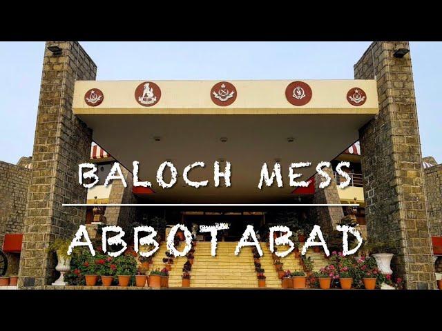 Baloch Officers Mess Abbotabad - One of the Most Beautiful Place in Pakistan