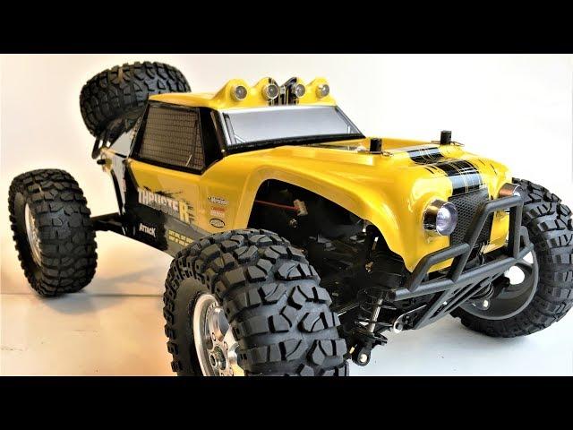 HBX 12889 THRUSTER from Gearbest! A Closer Look and Test of an Affordable 1/12 4WD Rock Racer!