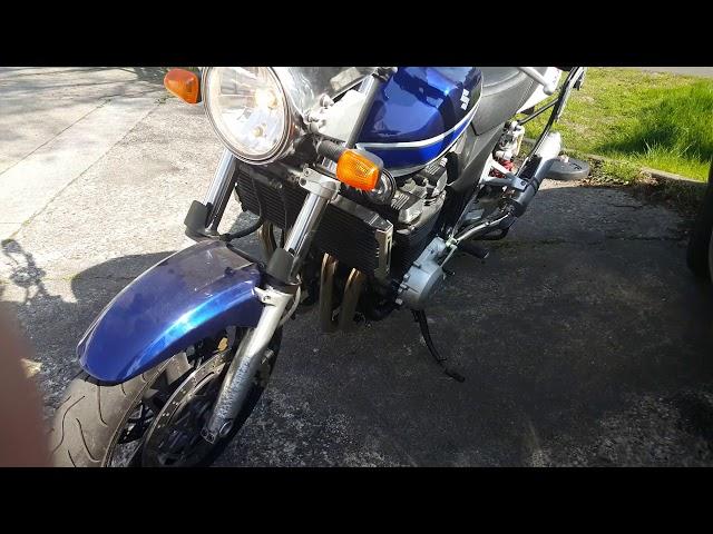 GSX 1400 Upgraded Performance Exhaust Downpipes and Collector 4-2