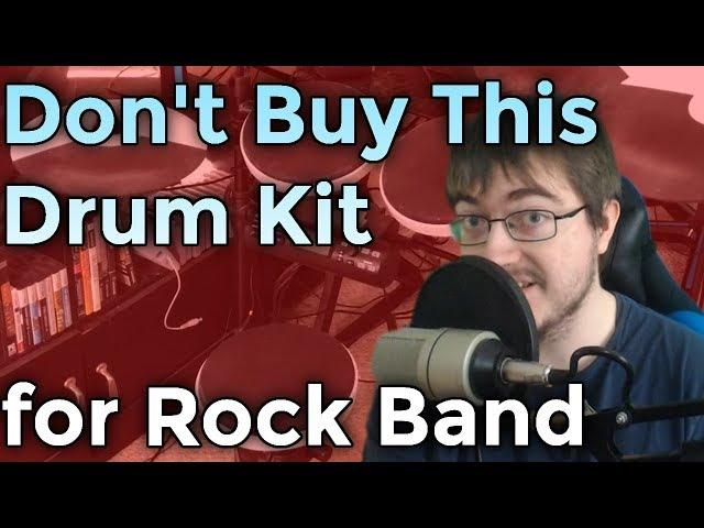 Don't Buy This Drum Kit for Rock Band (And How To Hook Up E-Kits to Gaming Consoles)