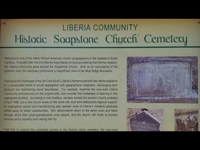 Historic Soapstone Church / Freed Slave Graveyard / South Carolina