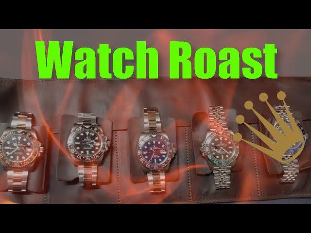 Watch Roast #2: Five Rolex GMT-Master II Models