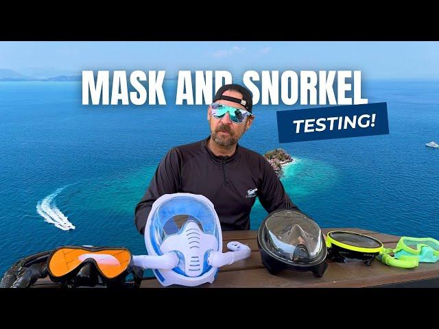 We Tested 5 Snorkel Masks | The Results Were Surprising!