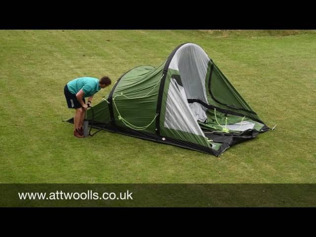 Kampa Brean Air Pitching & Packing Video