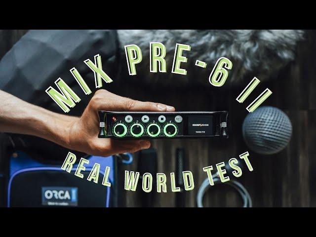 Sound Devices MixPre 6 II Testing With Different Microphones!